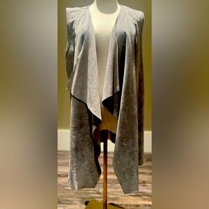 NWOT Calvin Klein Gray Waterfall Camisole Top